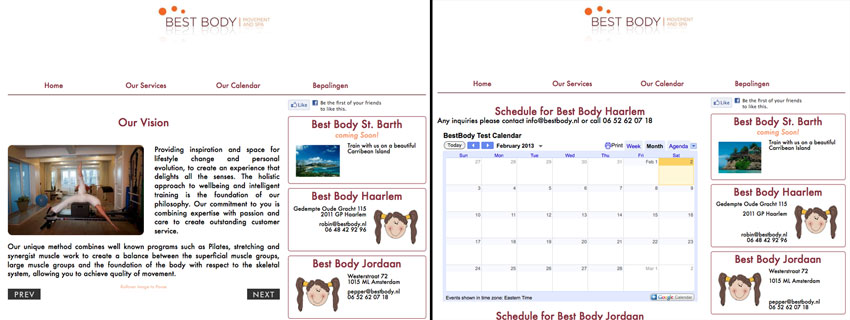 Best Body Site Screen Shot